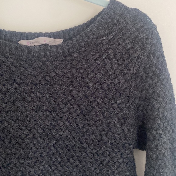 Athleta Dark Grey Long Sweater - Picture 7 of 10